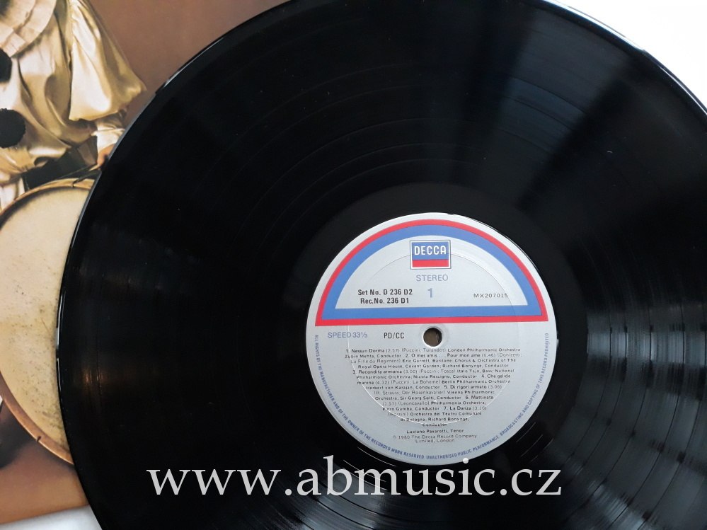 LP LUCIANO PAVAROTTI - TENOR 