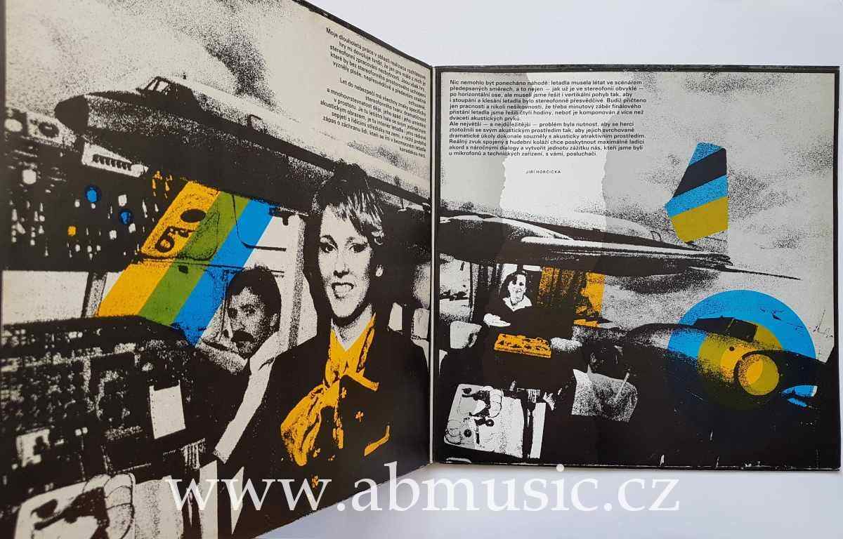 3 LP John Castle, Arthur Hailey - Let do nebezpečí