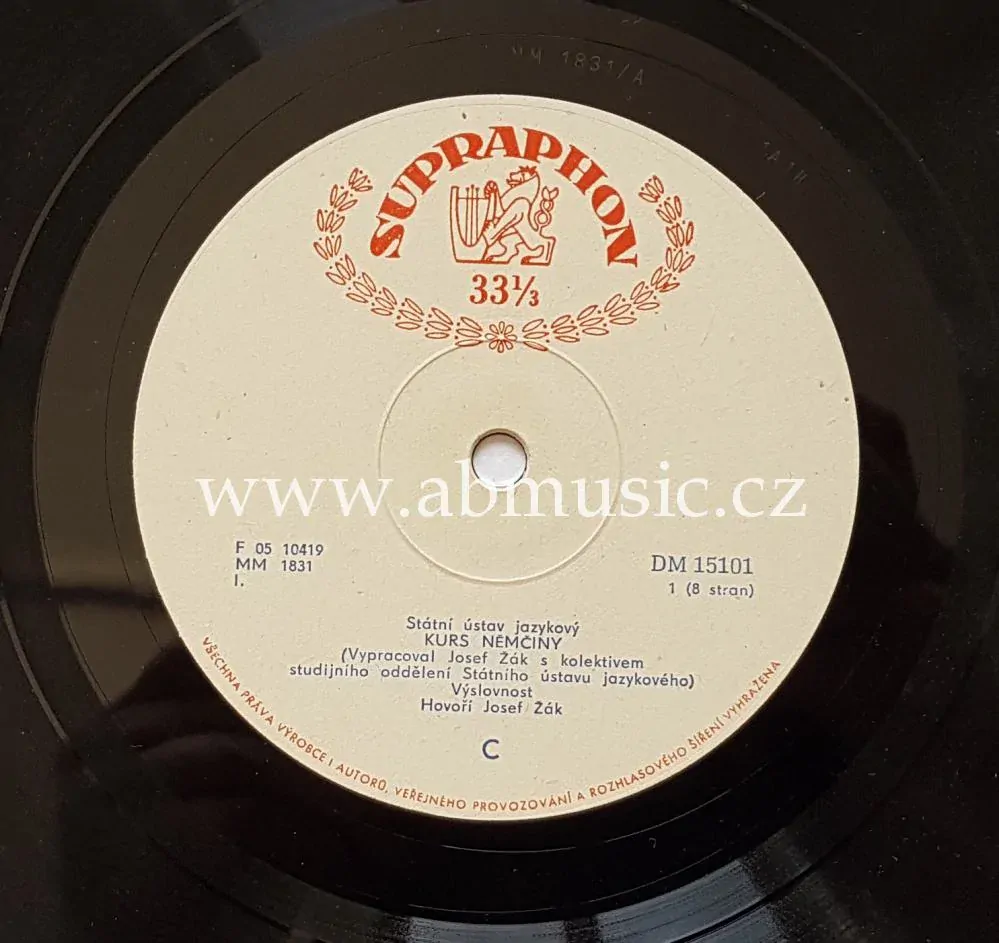 4 LP Kurs němčiny / Kurz němčiny - Josef Žák