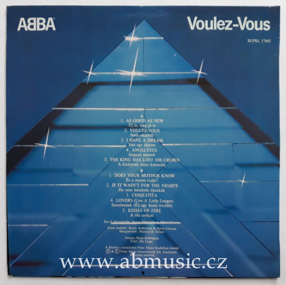 LP ABBA - VOULEZ-VOUS