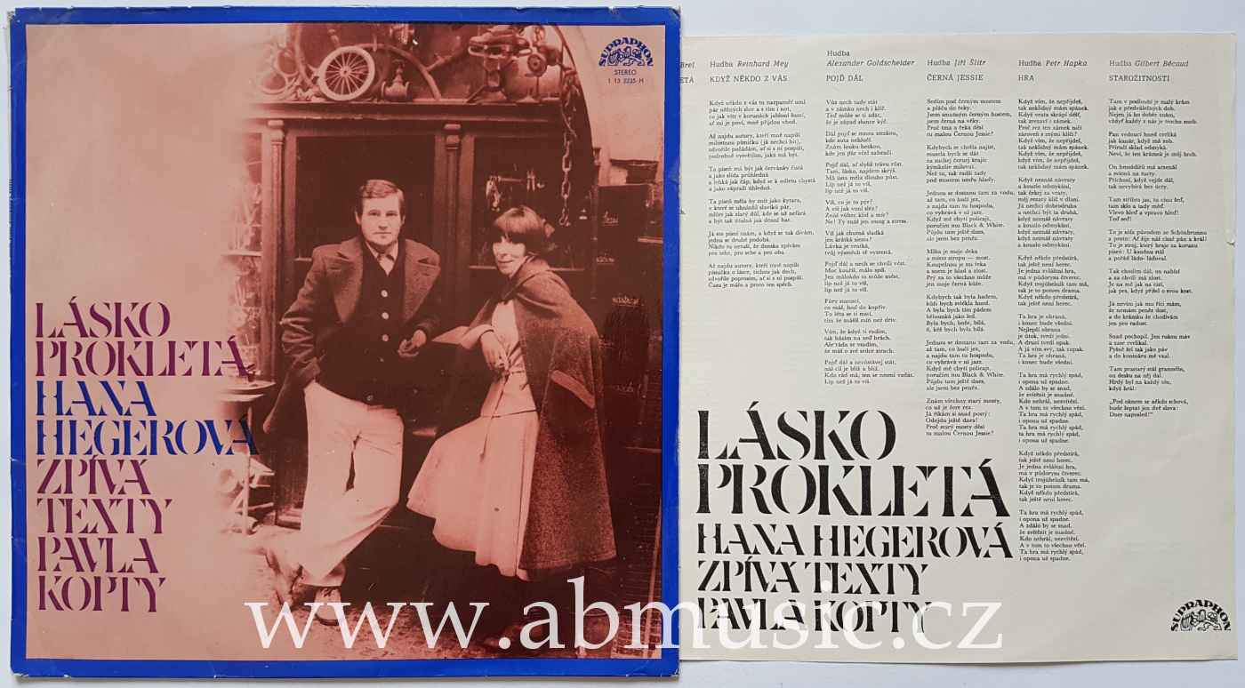 LP Hana Hegerová - Lásko prokletá