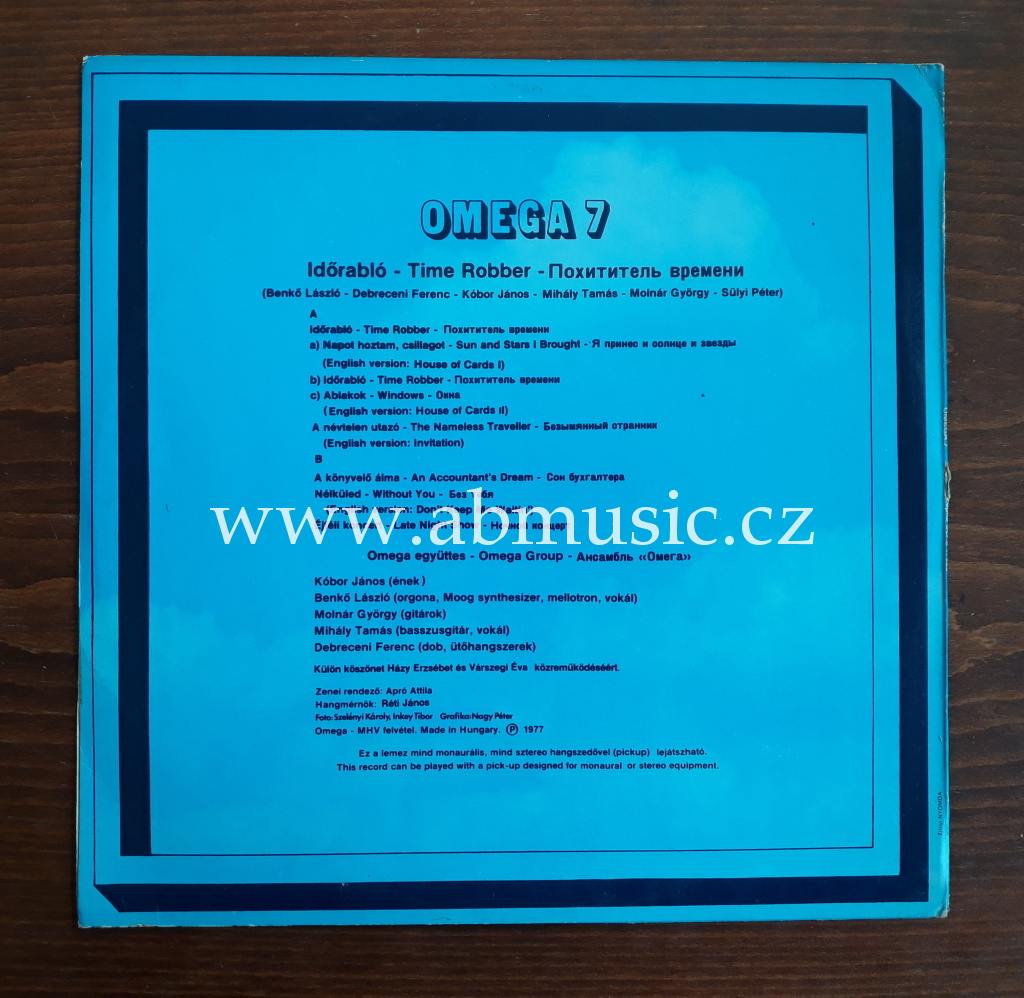 LP OMEGA 7 - IDÖRABLÓ