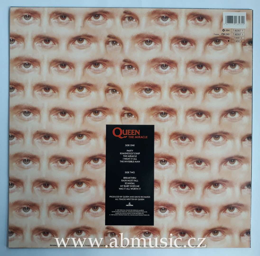 LP THE QUEEN - THE MIRACLE - LP deska / Vinyl