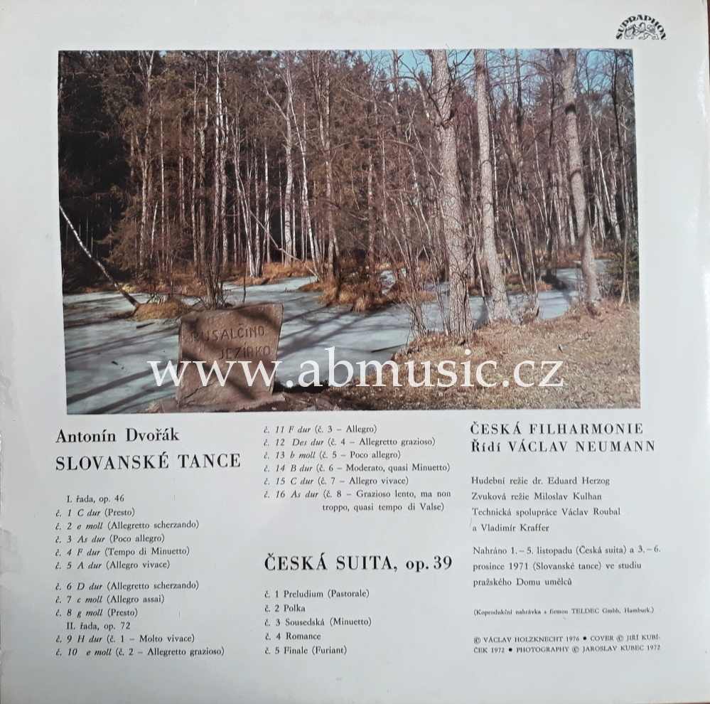 2 LP Antonín Dvořák - Slovanské tance řídí Václav Neumann