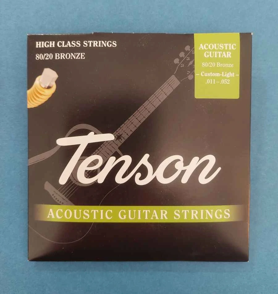 Struny TENSON na akustickou kytaru Bronze 011