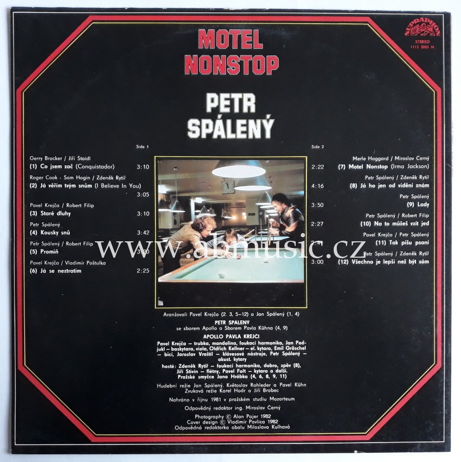 LP Petr Spálený - Motel Nonstop