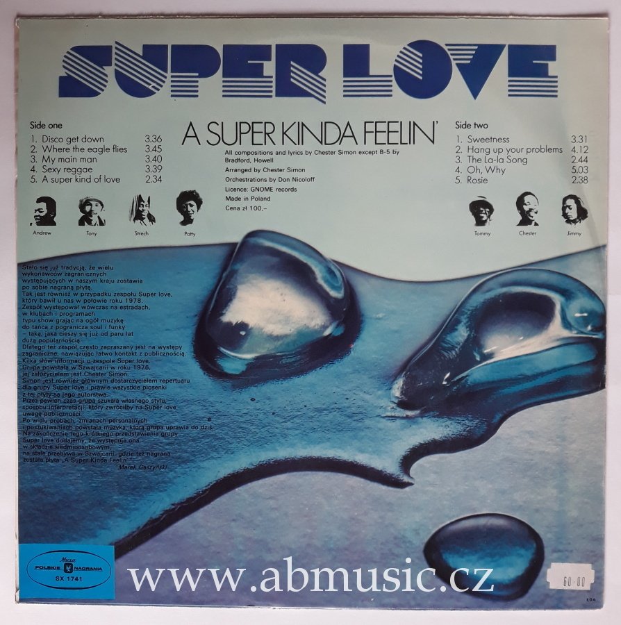 LP SUPER LOVE - A SUPER KINDA FEELIN