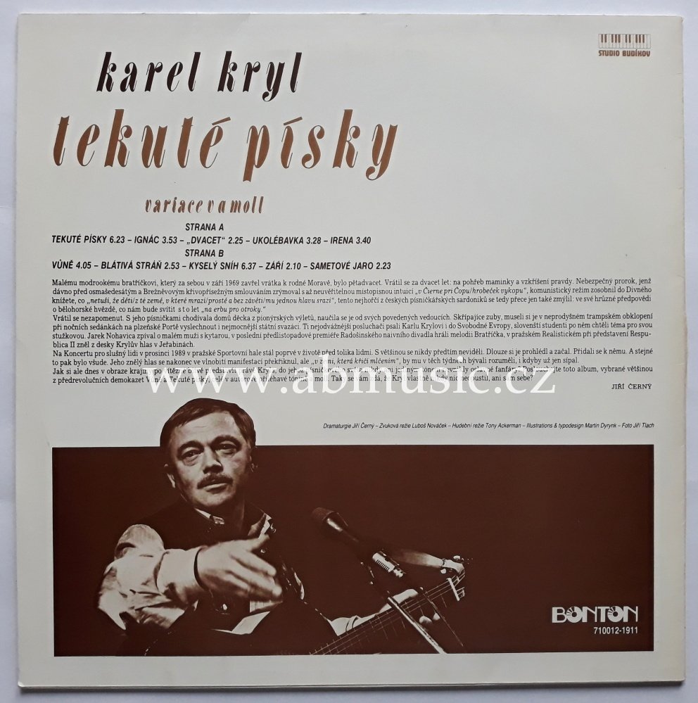 LP Karel Kryl - Tekuté písky .