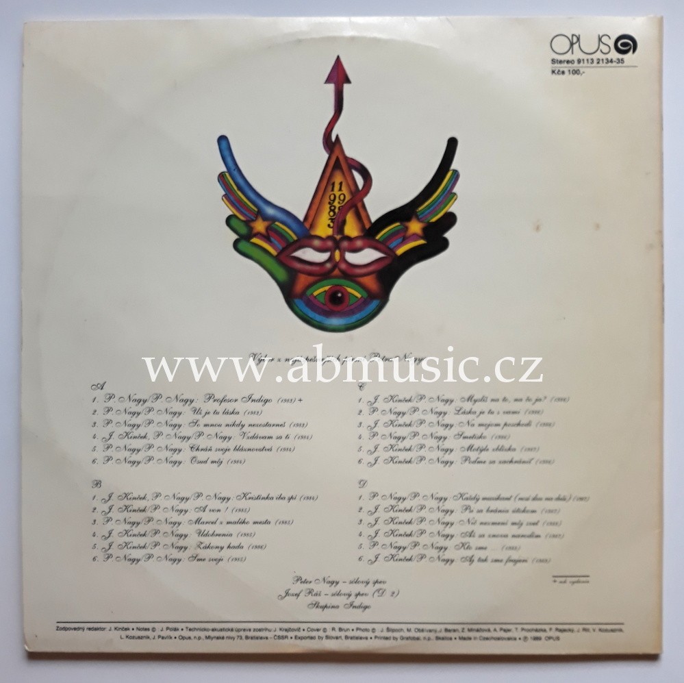 2 LP Peter Nagy - Album 1983-89