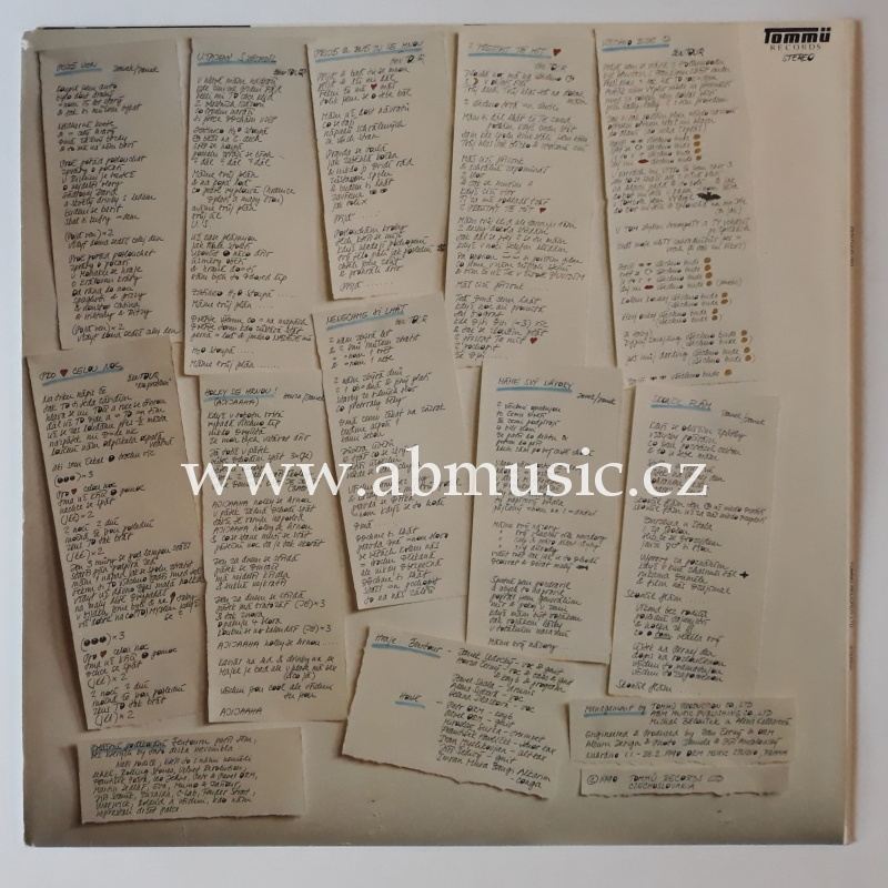 LP Žentour 003 Tommü Records