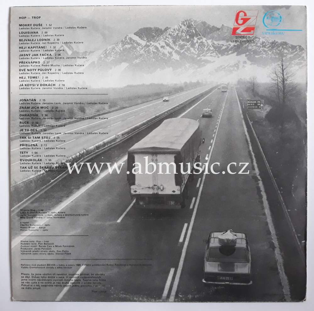 LP HOP TROP Green vinyl - zelená LP deska