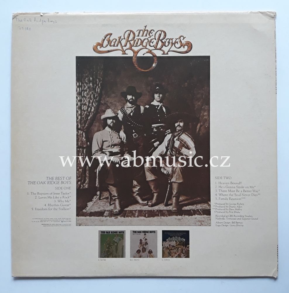 LP The Oak Ridge Boys - The Best Of The Oak Ridge Boys