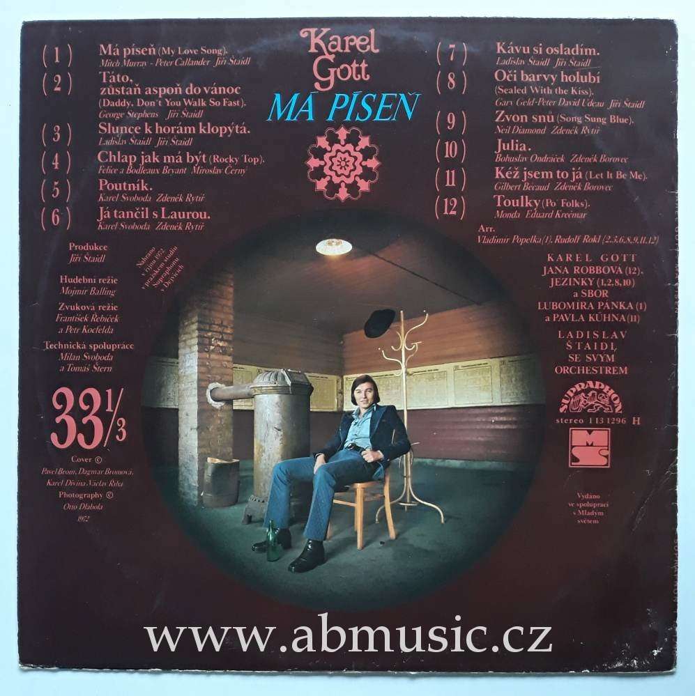 LP Karel Gott - Má píseň 