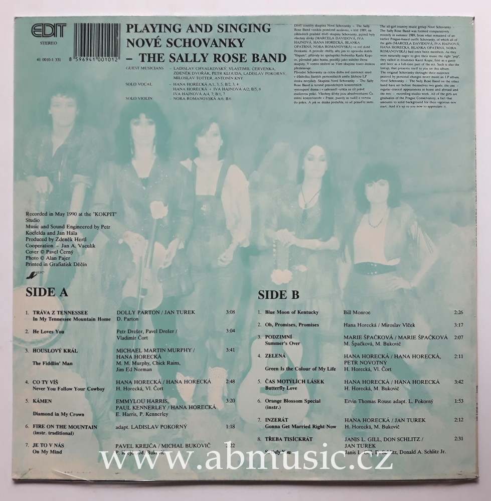 LP Nové Schovanky - The Sally Rose Band