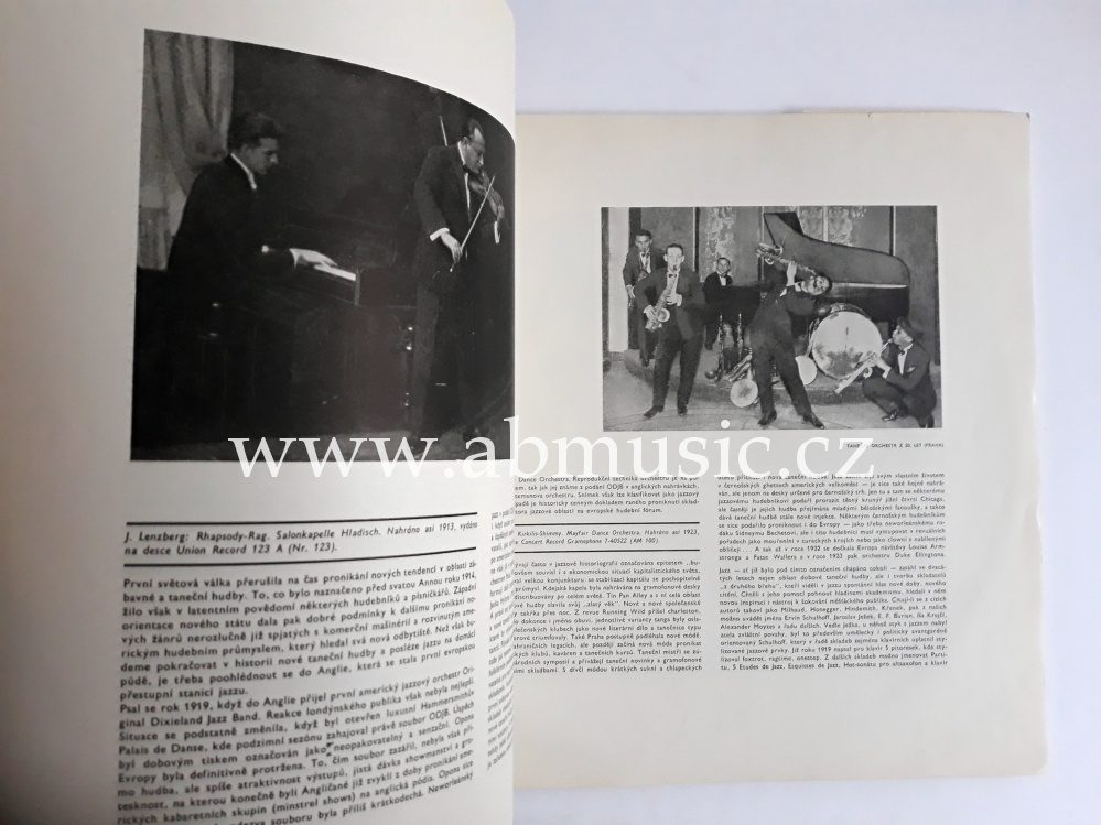 LP Český Jazz 1920-1960