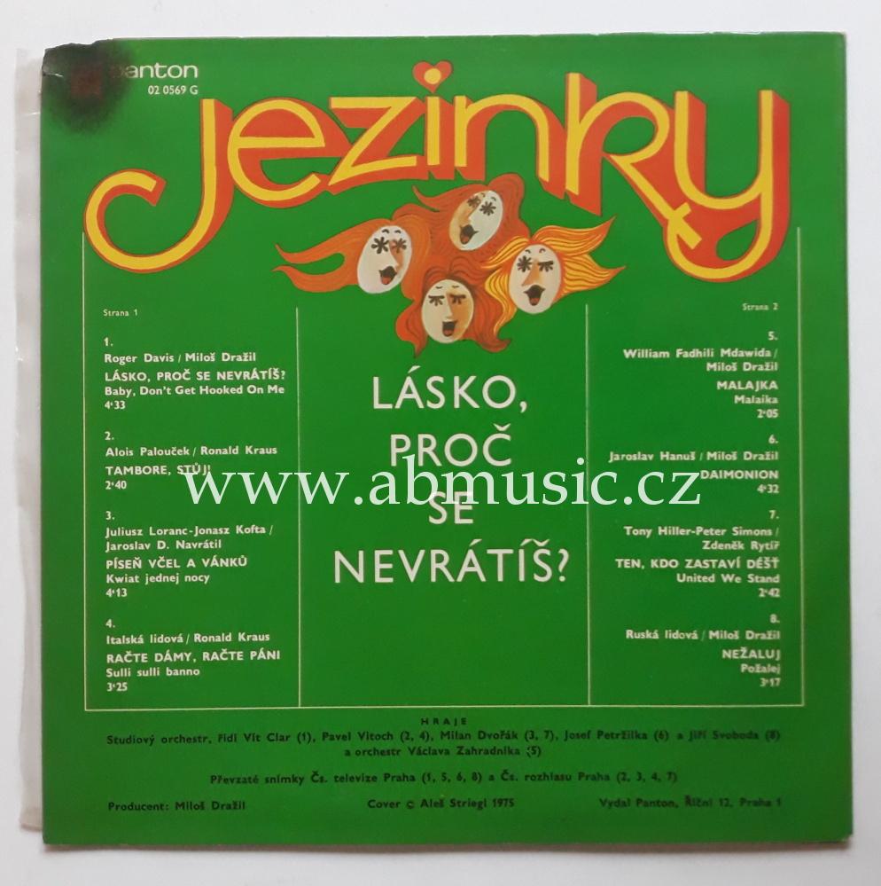 EP JEZINKY - Lásko, proč se nevrátíš ?