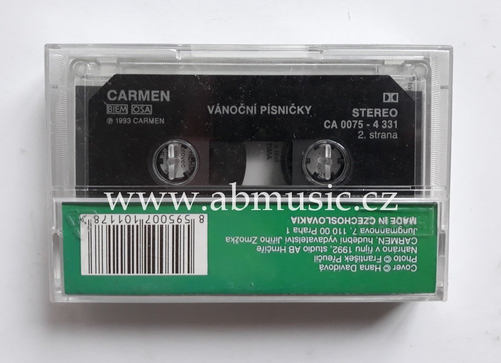 MC Vánoční písničky 1993 Carmen