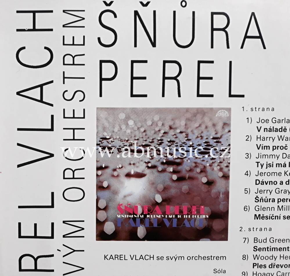 LP Šňůra perel - Karel Vlach se svým orchestrem 