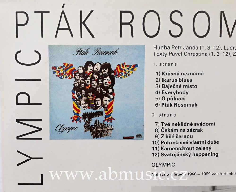 LP OLYMPIC - Pták Rosomák TREZOR 1990 Vinyl