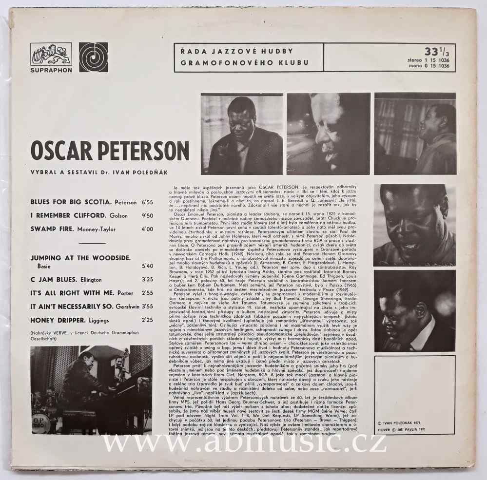 LP Oscar Peterson 1971 