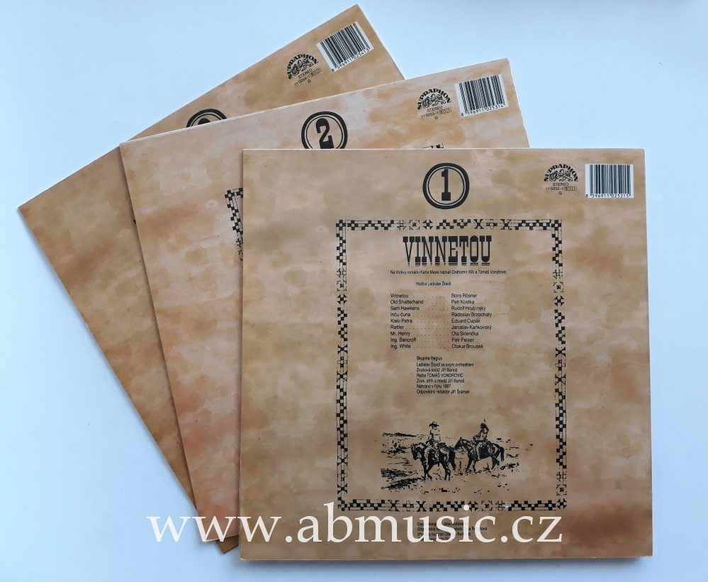 LP Vinnetou 1-3 Karel May
