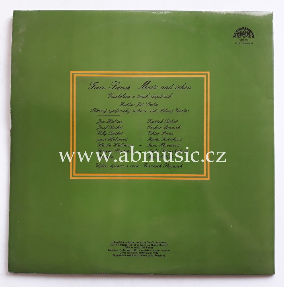 2 LP Fráňa Šrámek - Měsíc nad řekou LP deska / Vinyl