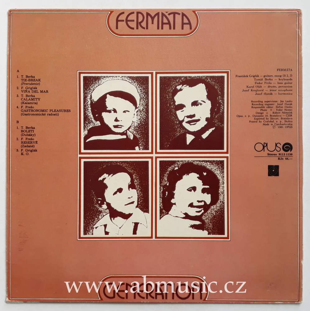 LP FERMÁTA - Generation