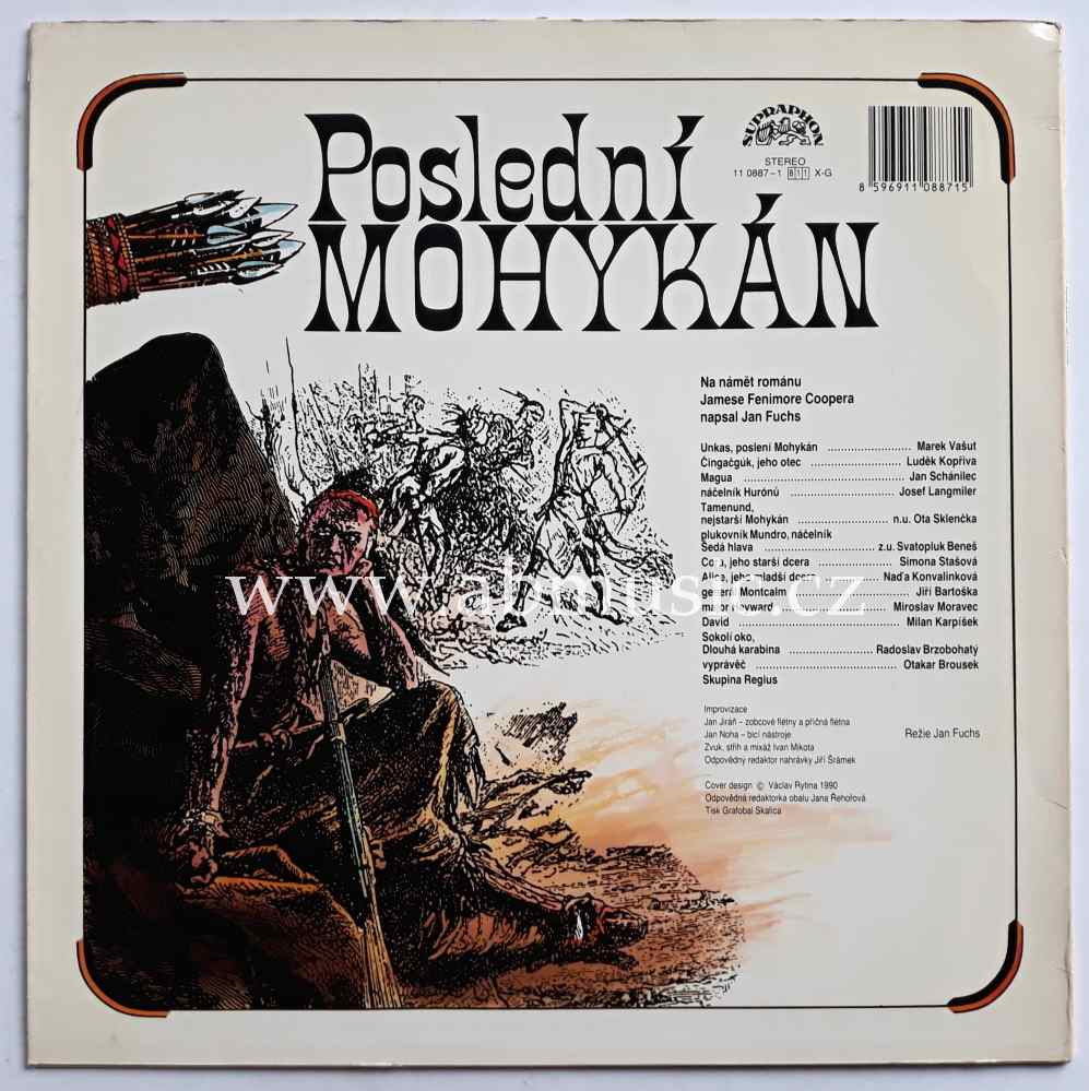 LP Poslední Mohykán 