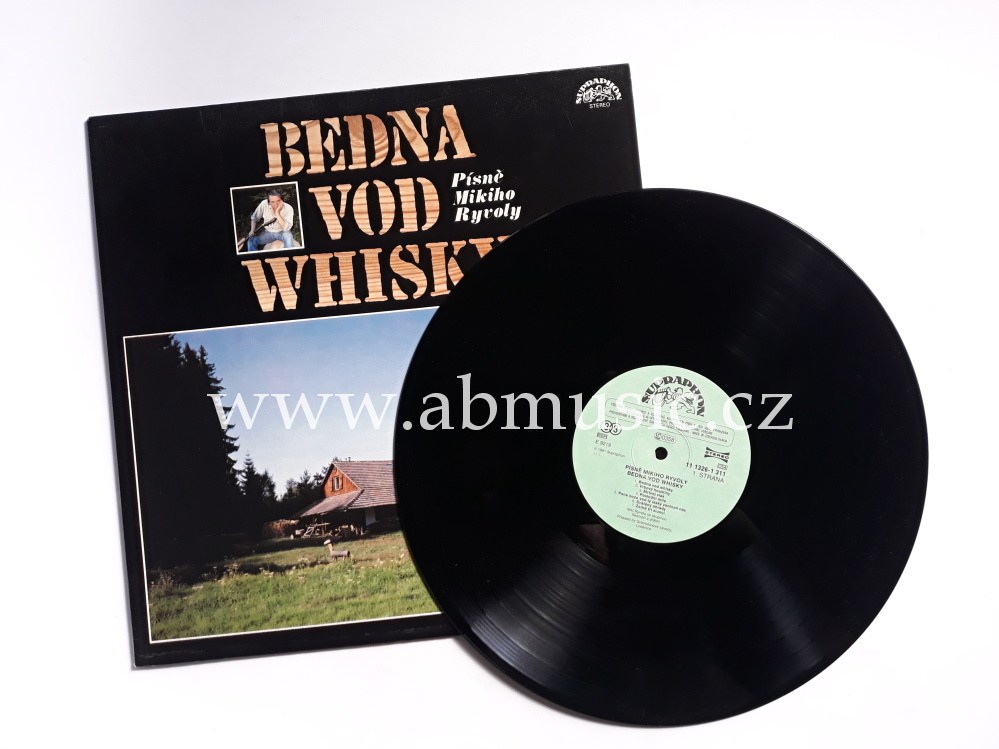 LP Bedna vod whisky - Písně Mikiho Ryvoly + CD Rare