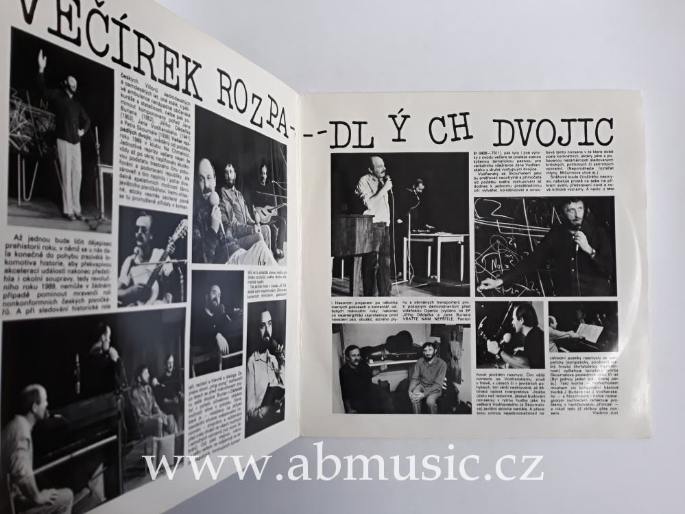 LP Dědeček Burian Skoumal Vodňanský - Večírek rozpadlých dvojic 1990