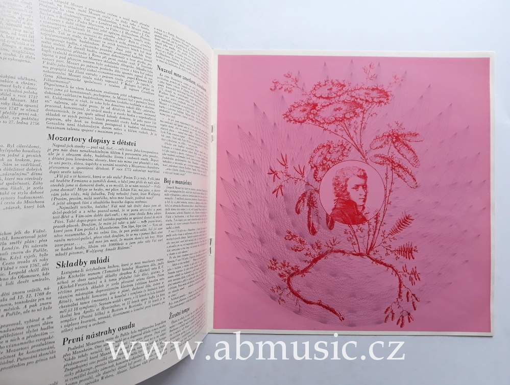 2 LP Geniové světové hudby W. A. Mozart