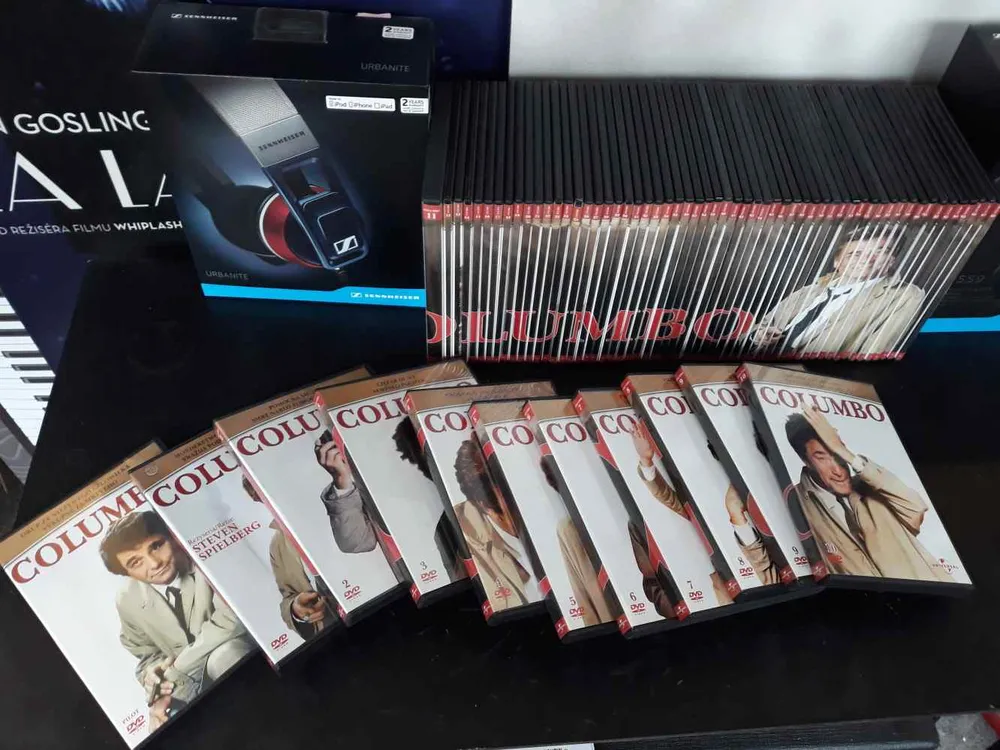 DVD COLUMBO Komplet - Exkluzivní kolekce na 69 DVD !!! Rare