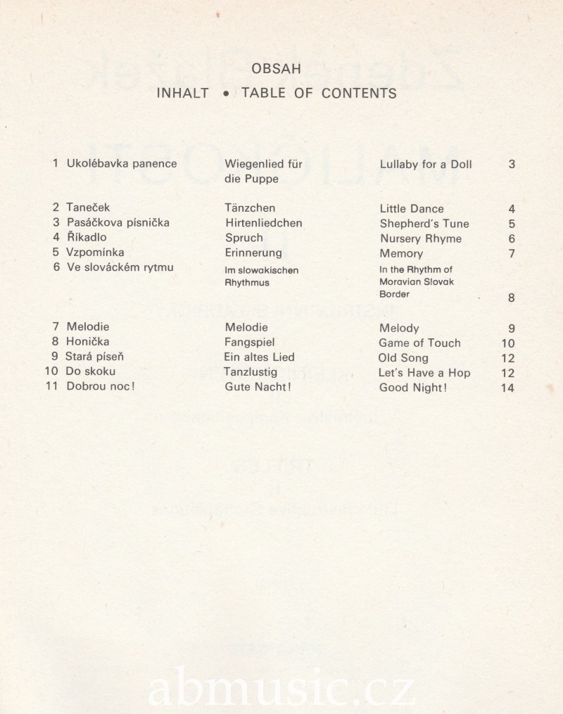 Zdeněk Blažek - Maličkosti 2