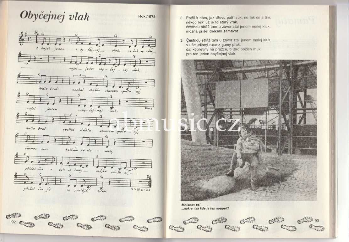 Vojta Kiďák Tomáško zpěvník