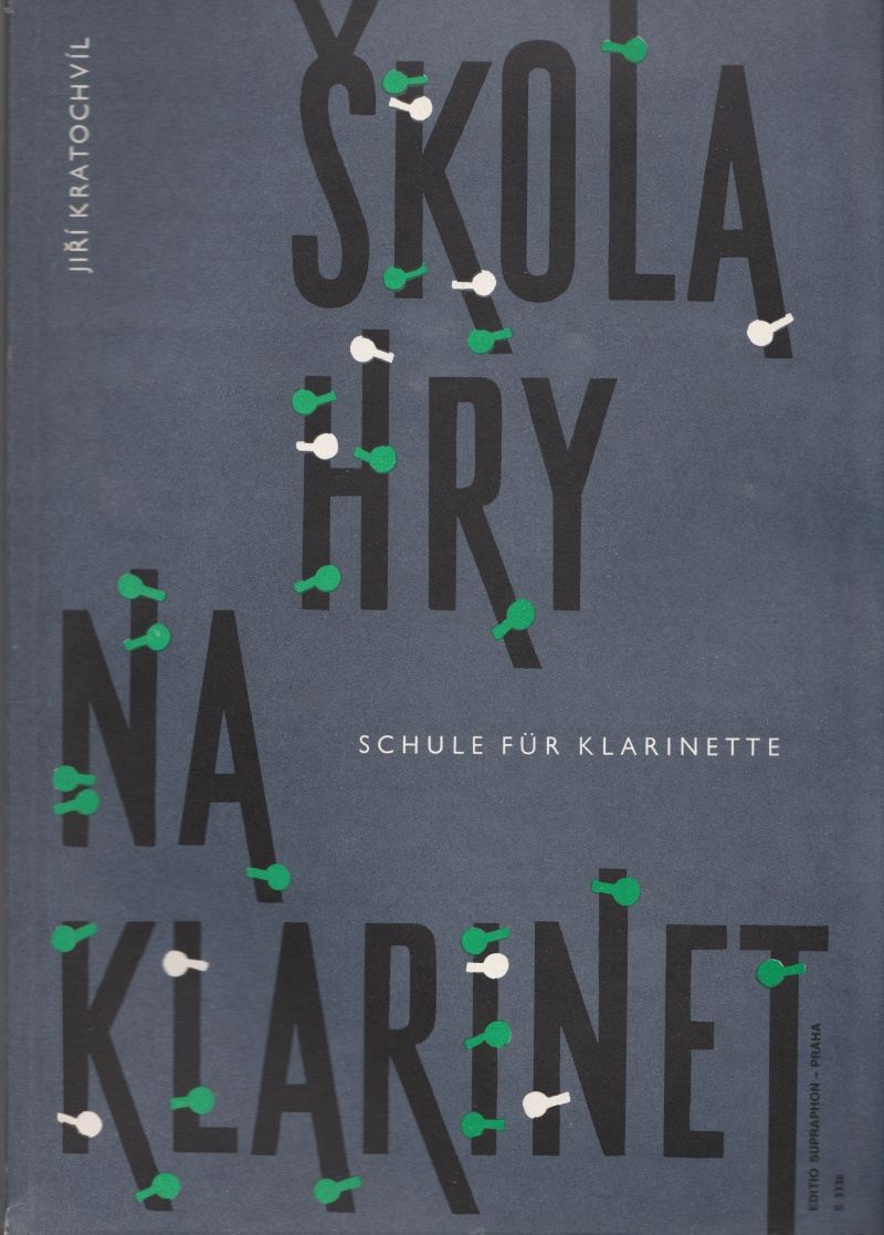 Škola hry na klarinet - Jiří Kratochvíl