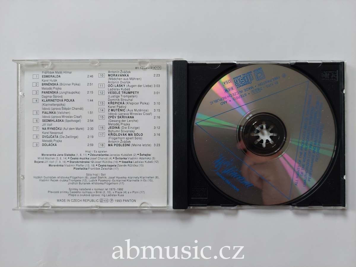 CD Zpěv skřivana - Gesang der lerche - Virtuózní polky