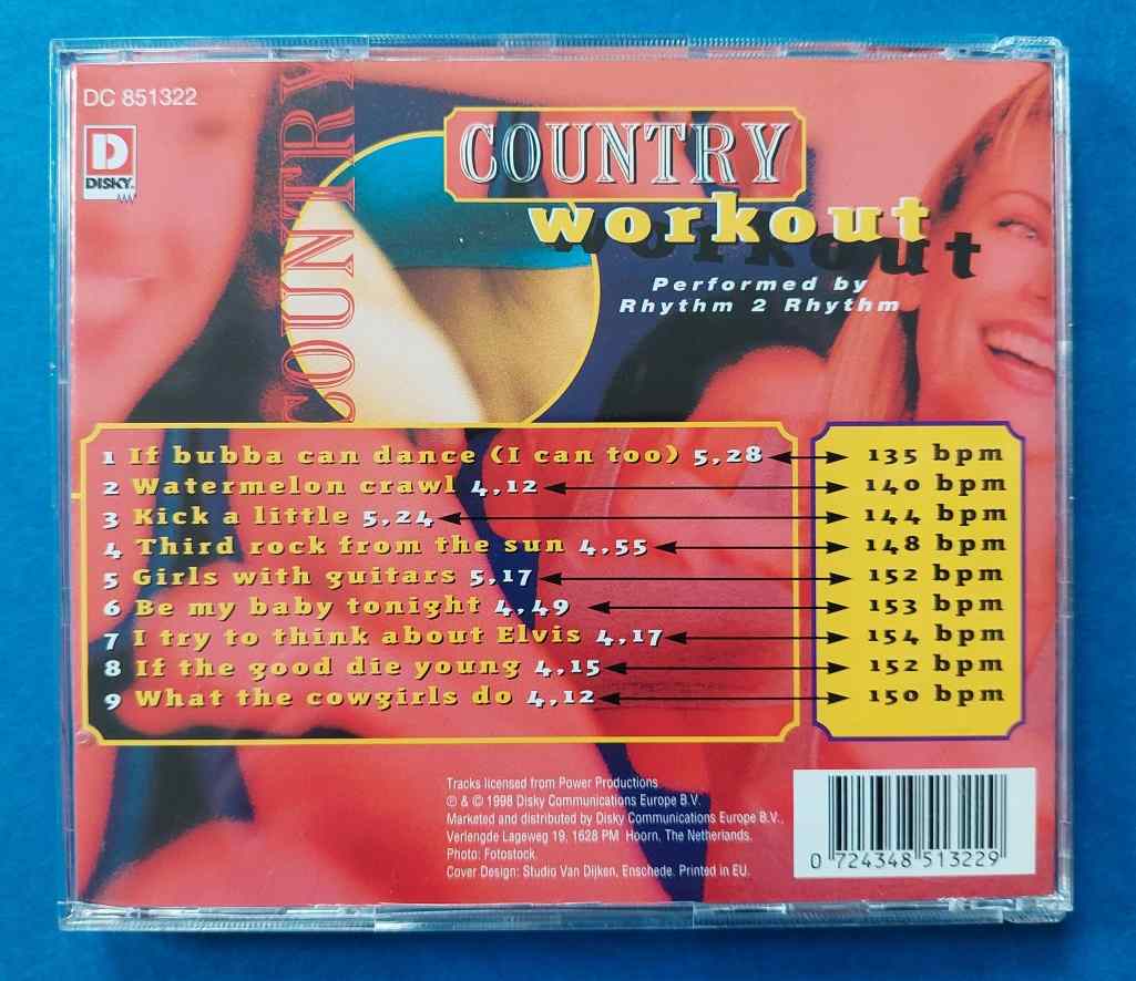 CD COUNTRY WORKOUT - Real Workout music