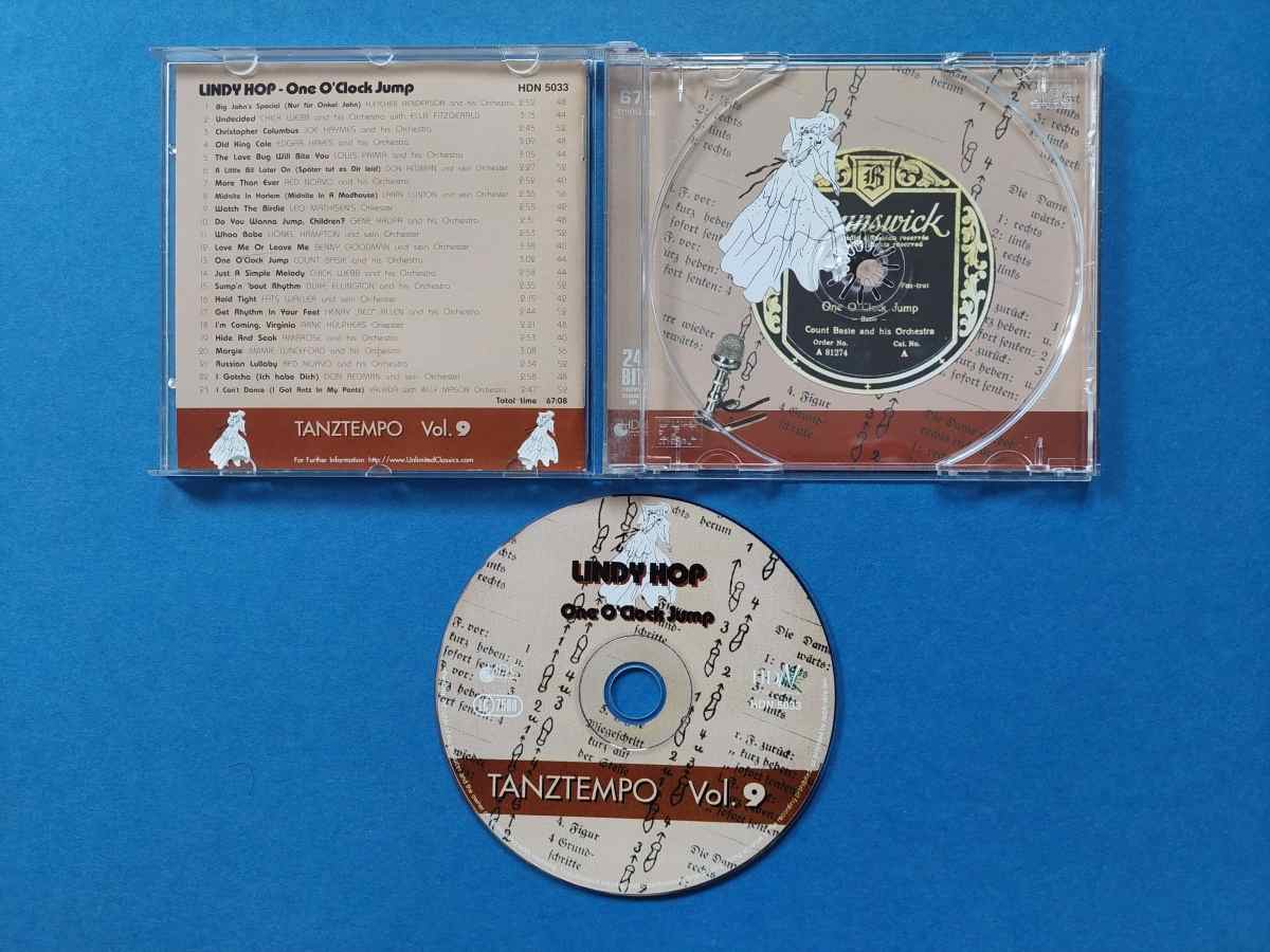 TANZTEMPO VOL.9 - LINDY HOP - One O´clock jump