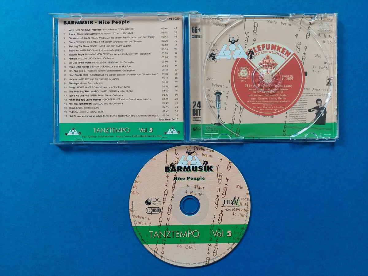 TANZTEMPO VOL.5 - BAR MUSIC - Nice people