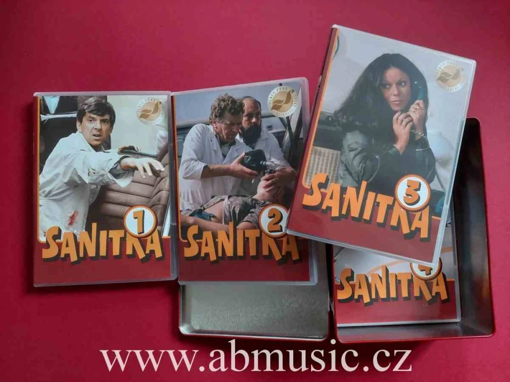 DVD Sanitka Plechový box