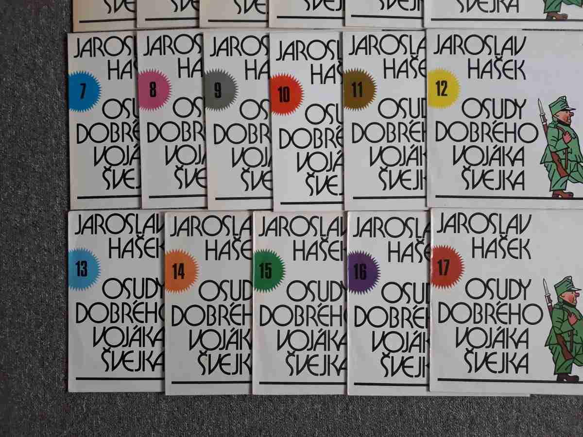 17 LP Osudy dobrého vojáka Švejka - Jaroslav Hašek - čte Jan Werich