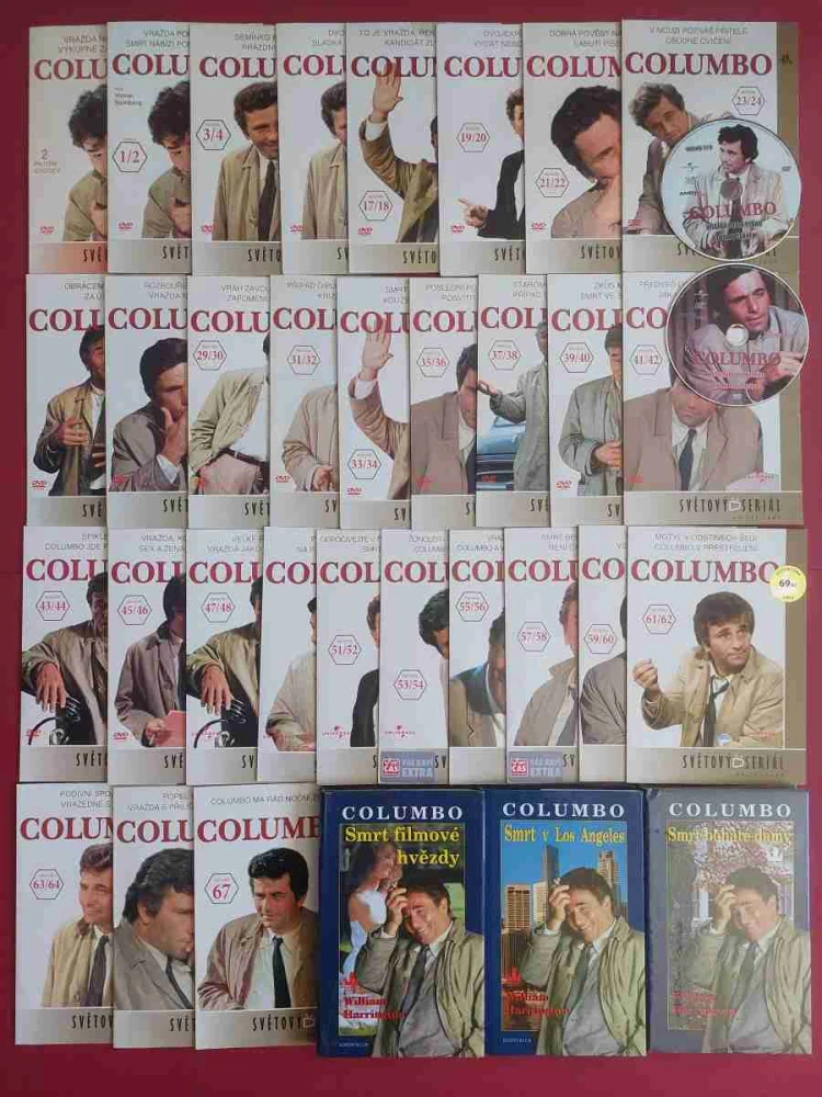 DVD kolekce Columbo 63 dílů