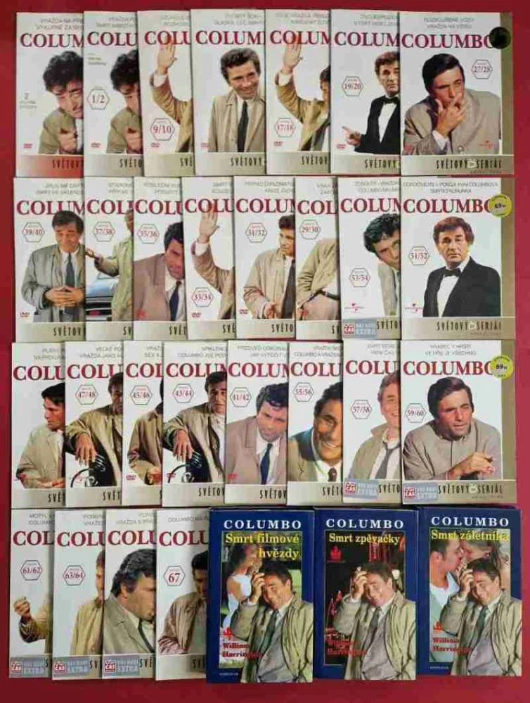 DVD kolekce Columbo 55 dílů