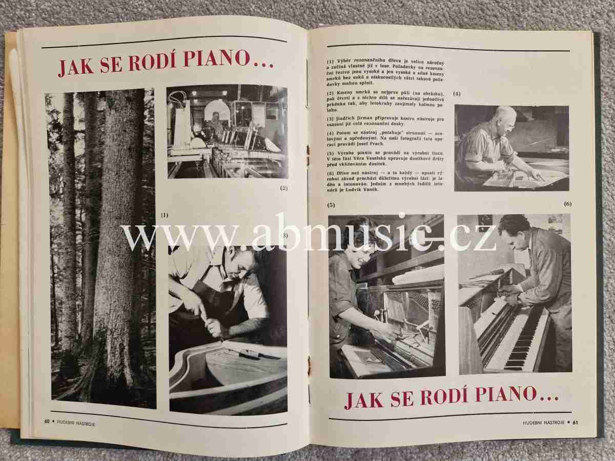 Časopis Hudební nástroje ročník 1972