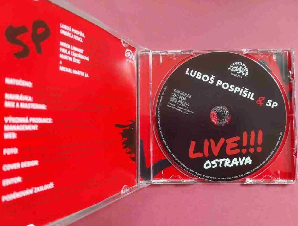 CD Luboš Pospíšil & 5P - Live!!! Ostrava