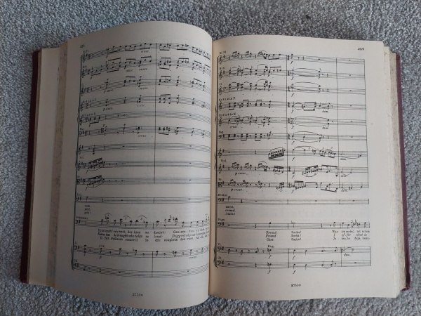 Richard Wagner Tristan und Isolde Orchester Partitur edice Schott´s