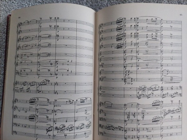 Richard Wagner Der Fliegende Holländer Orchester Partitur edice Fürstner Berlin