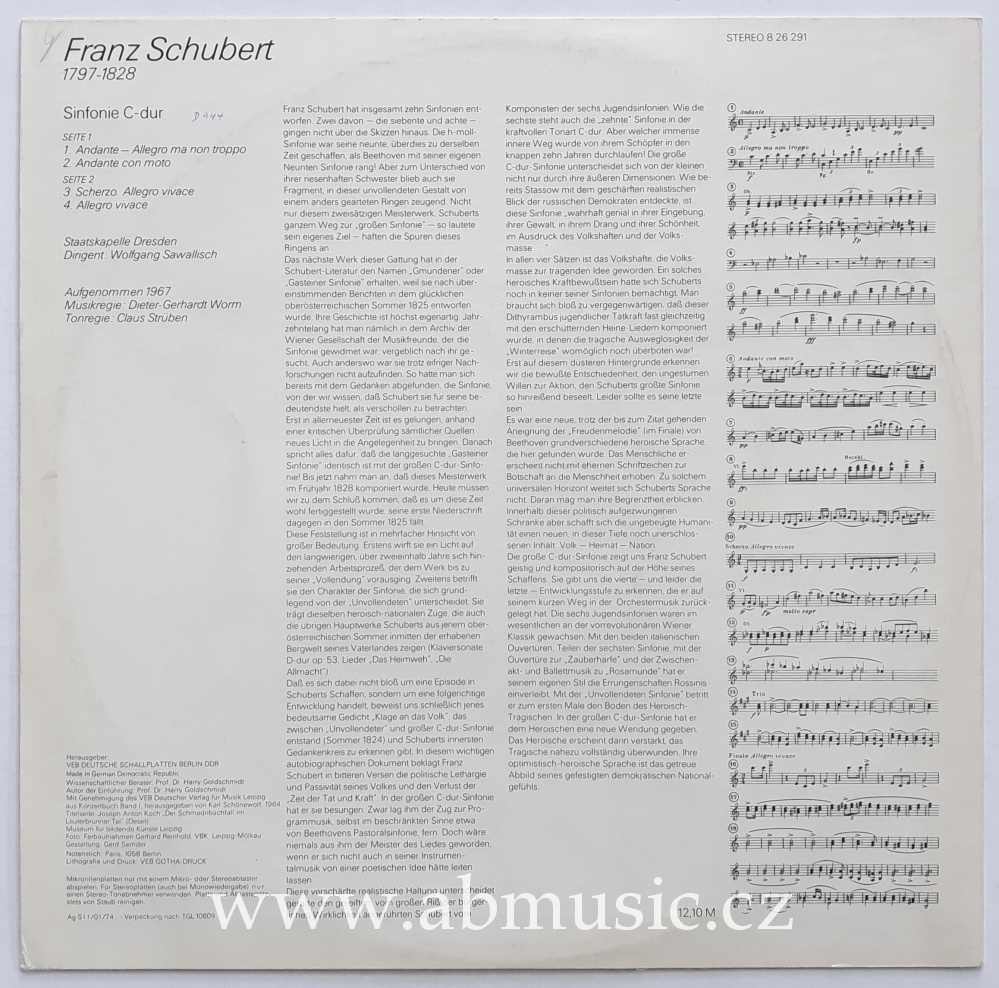LP Schubert - Messe C-dur