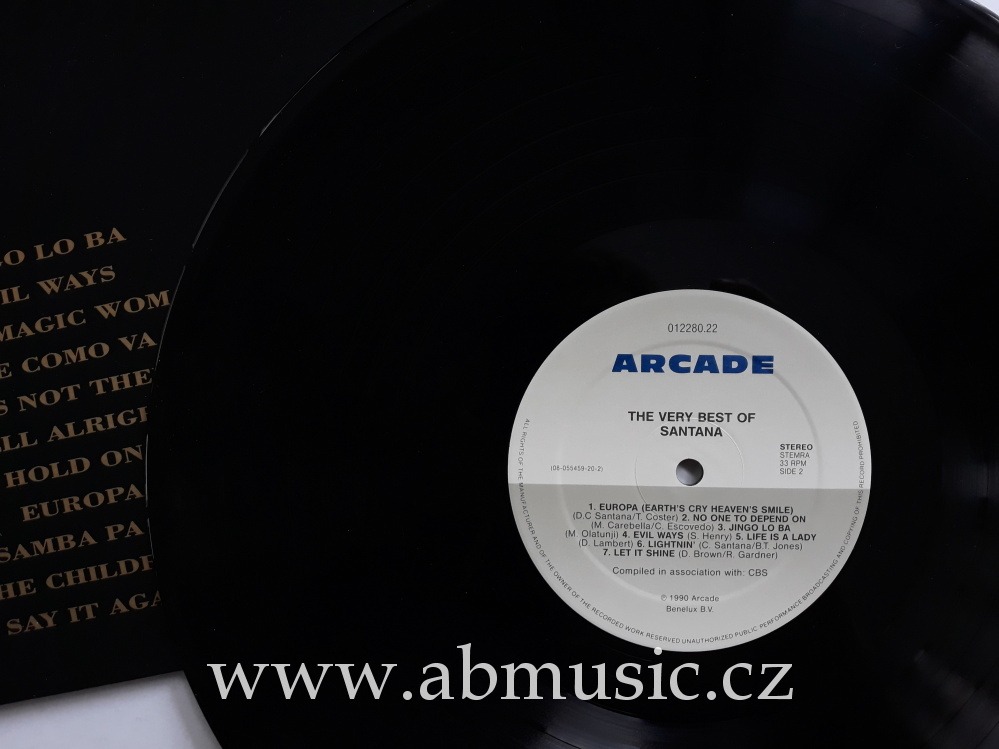 2 LP SANTANA THE VERY BEST OF