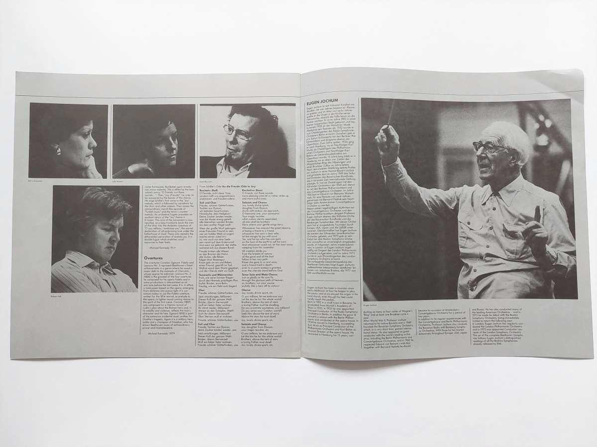 9 LP BEETHOVEN THE NINE SYMPHONIES - EUGEN JOCHUM LONDON SYMPHONY ORCHESTRA